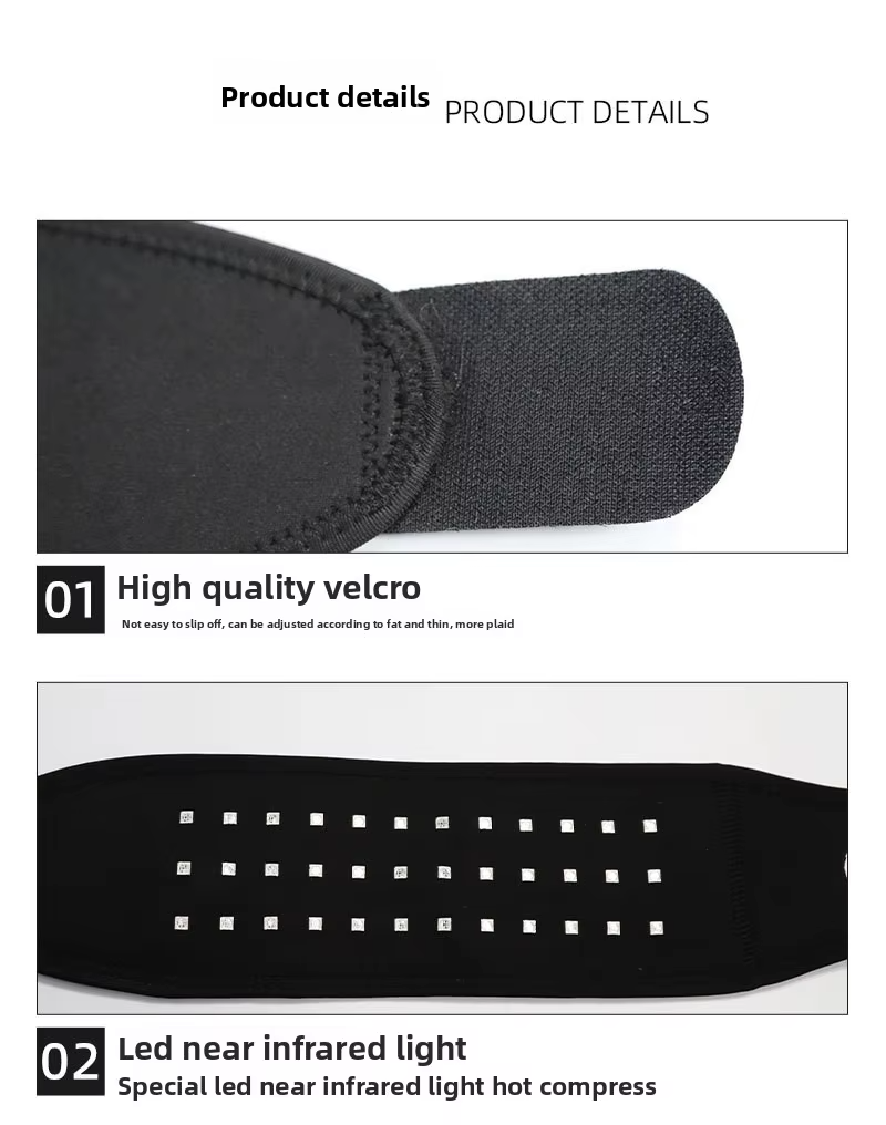 Red light therapy wrist guard