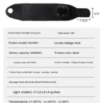 Red light therapy wrist guard