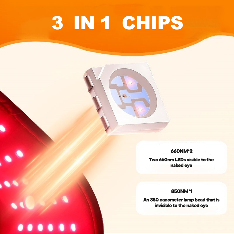 Red light therapy knee pads