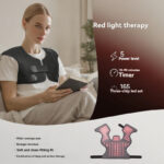 Red light therapy shawl