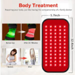 Red light therapy pad