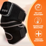 Red light therapy knee pads