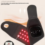 Red light therapy wrist guard
