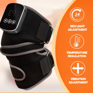 Red light therapy knee pads
