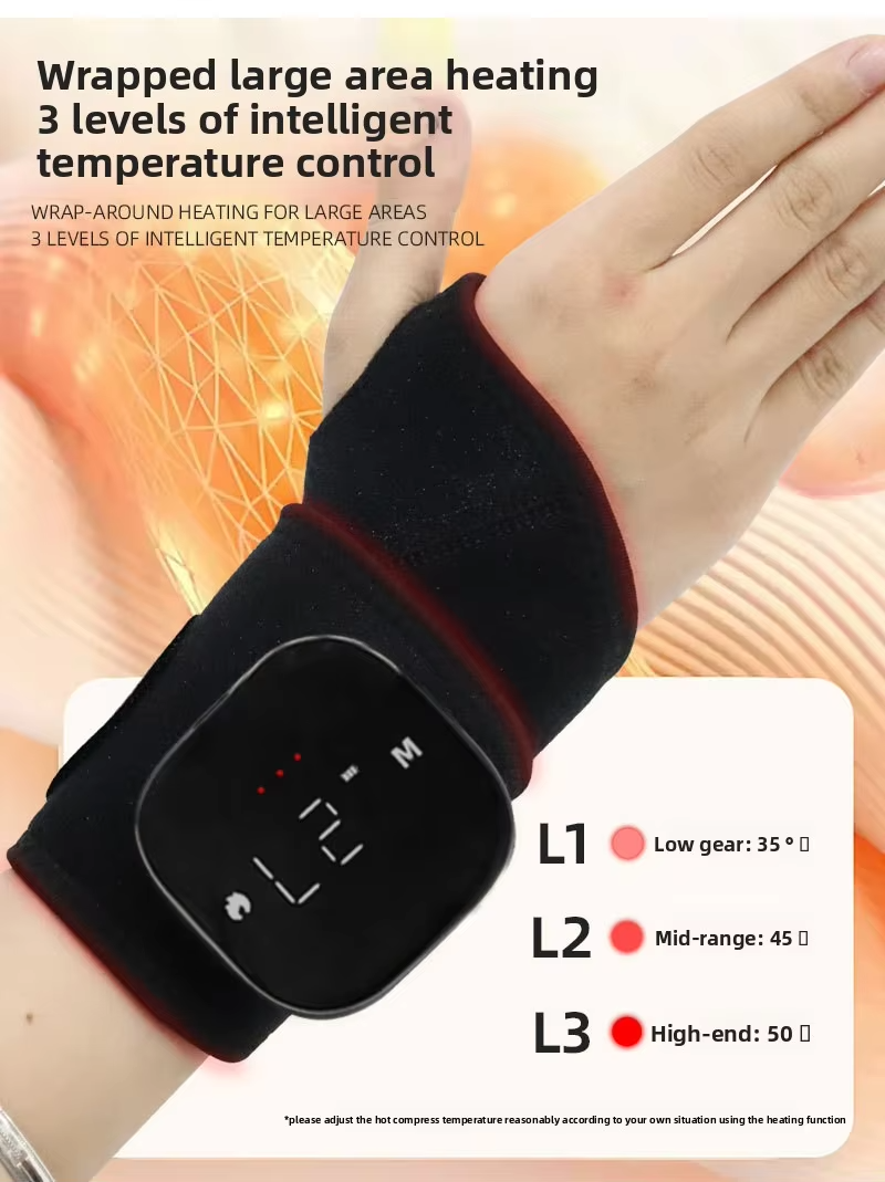 Red light therapy wrist guard