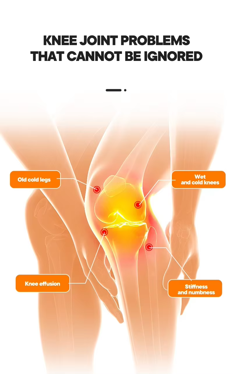Red light therapy knee pads