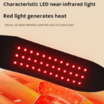 Red light therapy wrist guard