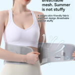 Waist support belt shows