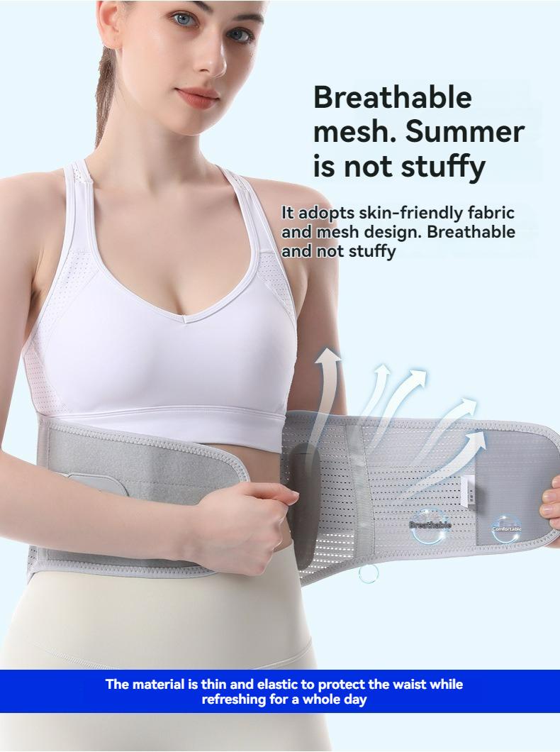 Waist support belt shows