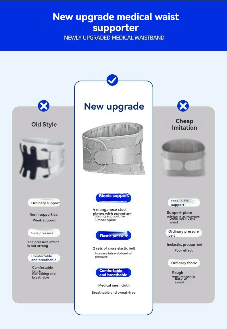 Waist support belt 's advantage